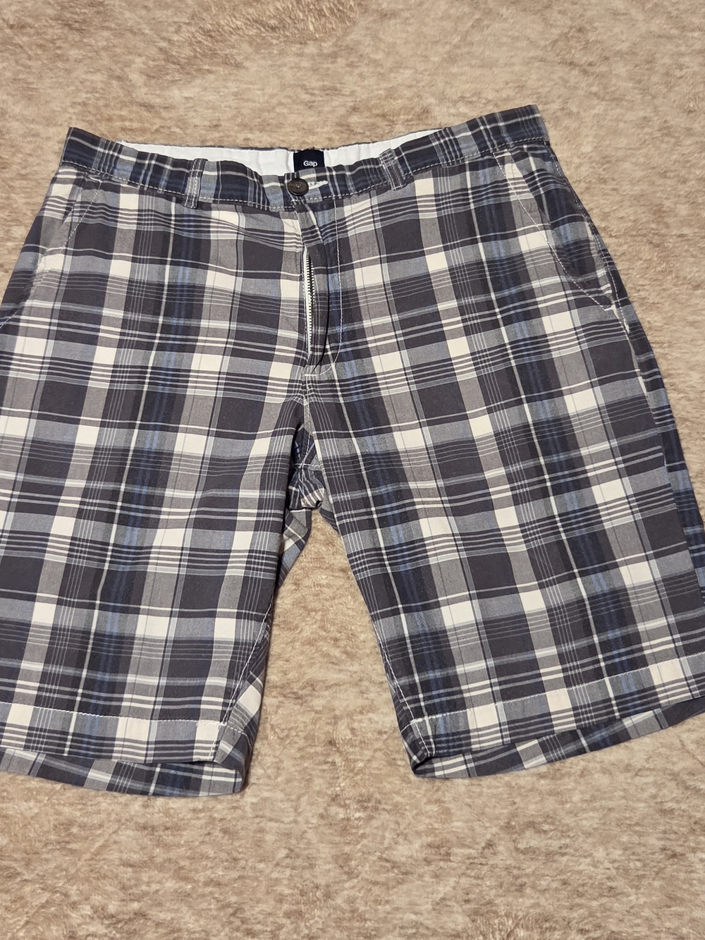 Mens Gap Short Size 34 Blue Gray